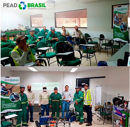 Treinamento sobre Solda por Eletrofusão e Termofusão realizado pela PEAD Brasil